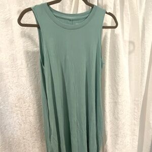 🟢Sleeveless shirt dress